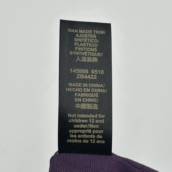 VTG FOSSIL Key-Per ZB4422 Quilted Floral Crossbody Bag Canvas Trim 10" - Picture 10 of 16